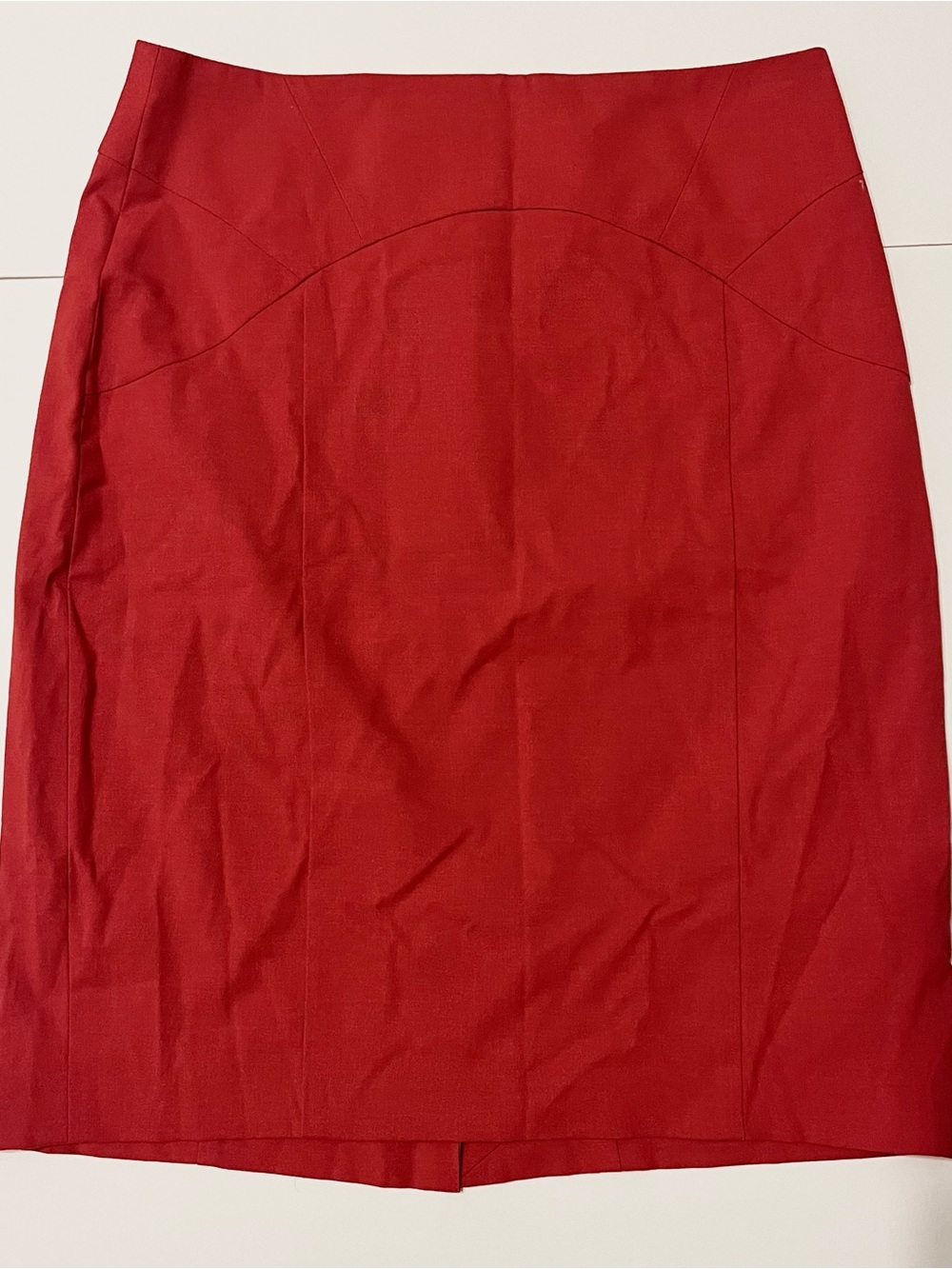 Red Pencil Skirt